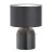 Emibig Tischlampe Aspen Stahl Schwarz | Geeignet für 1x E27 - Max 15W
