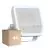 Mehrfachpackung 4x Ledvance LED-Scheinwerfer Aluminium Weiß 41W 5500lm 100D - 830 Warmweiß | IP66 - Symmetrisch