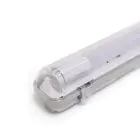 Noxion LED Feuchtraumleuchte Gehäuse Poseidon V2.0 incl. 1x Noxion LED Röhre T8 Standard Output 19W 2300lm - 840 Kaltweiß | 150cm