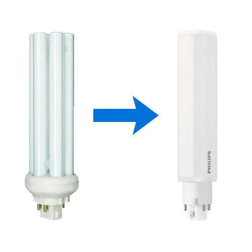 CFL und LED CFL Lampe